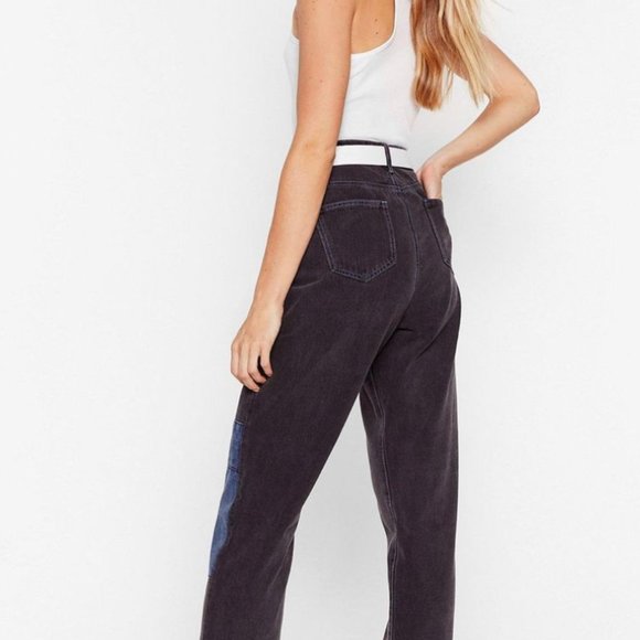 Nasty Gal Boyfriend Jeans (Black) - Picture 7 of 7